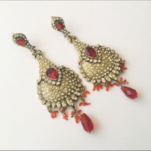 Brand New Indian Bollywood Style Vintage Earrings